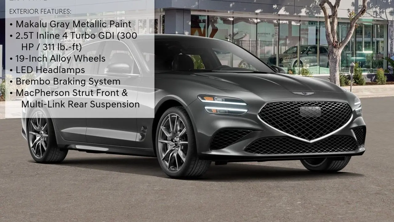 2026 Genesis G70 2.5T Standard