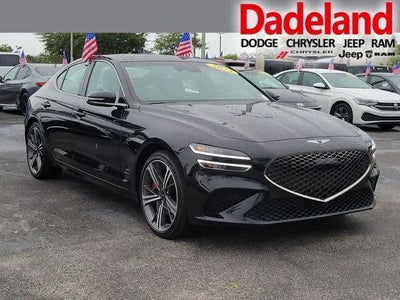 Photo of a 2024 Genesis G70 2.5T Standard 4DR Sedan for sale