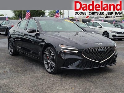 Photo of a 2024 Genesis G70 2.5T Standard 4DR Sedan for sale