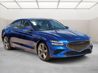 2024 Genesis G70 with Kawah Blue Exterior