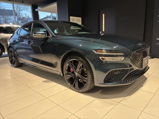 2024 Genesis G70 with Tasman Blue Exterior