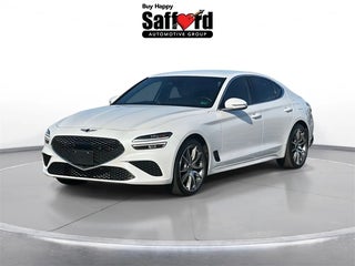 2023 Genesis G70 with Uyuni White Exterior