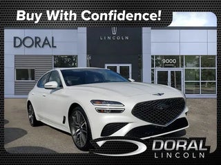 2023 Genesis G70 with Uyuni White Exterior