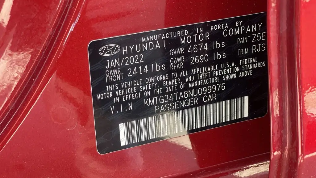 2022 Genesis G70 2.0T
