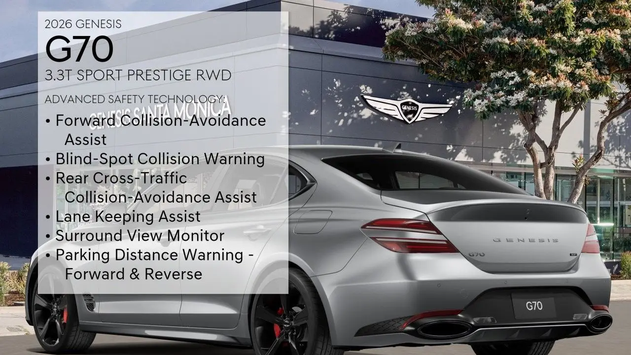 2026 Genesis G70 3.3T Sport Prestige