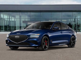 2026 Genesis G70 with Capri Blue Exterior