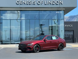 2026 Genesis G70 with Cavendish Red Exterior