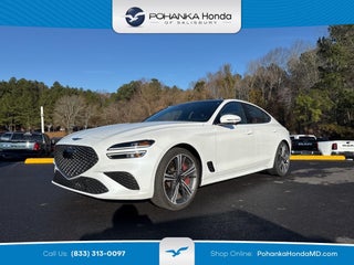 2024 Genesis G70 with Uyuni White Exterior