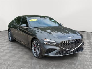 2024 Genesis G70 with Makalu Gray Exterior