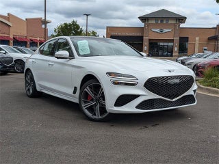 2025 Genesis G70 with Uyuni White Exterior