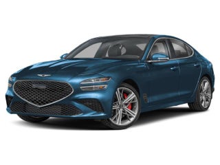 2024 Genesis G70 with Tasman Blue Exterior