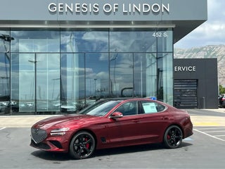 2026 Genesis G70 with Cavendish Red Exterior