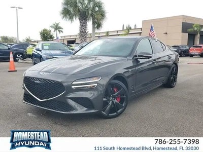 Photo of a 2023 Genesis G70 3.3T Standard 4DR Sedan for sale