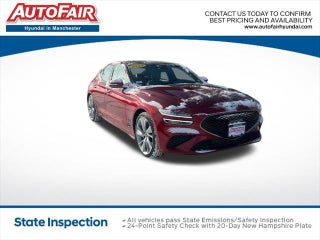 2023 Genesis G70 with Havana Red Exterior