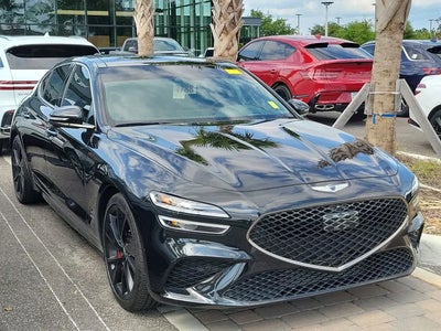 Photo of a 2023 Genesis G70 3.3T Standard 4DR Sedan for sale