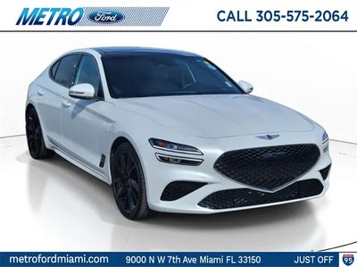Photo of a 2023 Genesis G70 3.3T Standard 4DR Sedan for sale