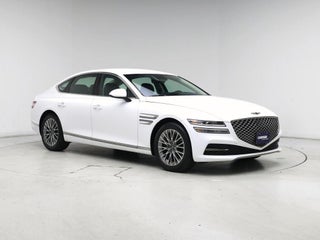 2023 Genesis G80 with Alta White Exterior