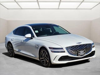 2025 Genesis G80 with Alta White Exterior