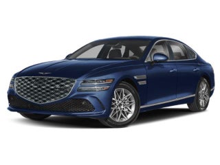 2026 Genesis G80 with Capri Blue Exterior