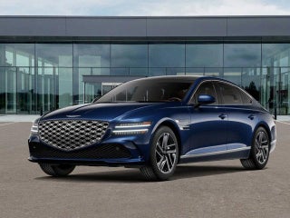 2026 Genesis G80 with Capri Blue Exterior