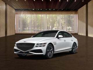 2023 Genesis G80 with Uyuni White Exterior