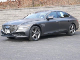 2024 Genesis G80 with Makalu Gray Matte Exterior