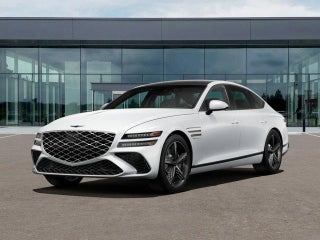 2025 Genesis G80 with Alta White Exterior