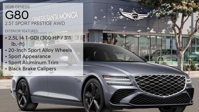 2026 Genesis G80 2.5T Sport Prestige