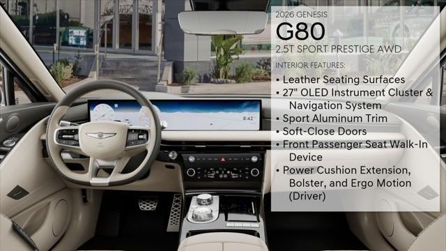 2026 Genesis G80 2.5T Sport Prestige