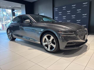 2021 Genesis G80 with Himalayan Gray Exterior