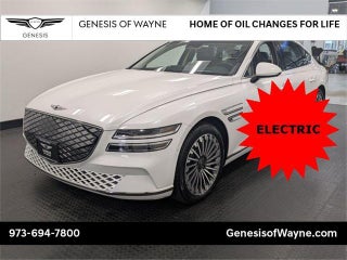 2023 Genesis Electrified G80 with Uyuni White Exterior