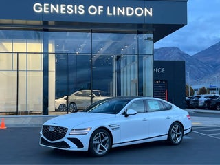 2025 Genesis G80 with Uyuni White Exterior