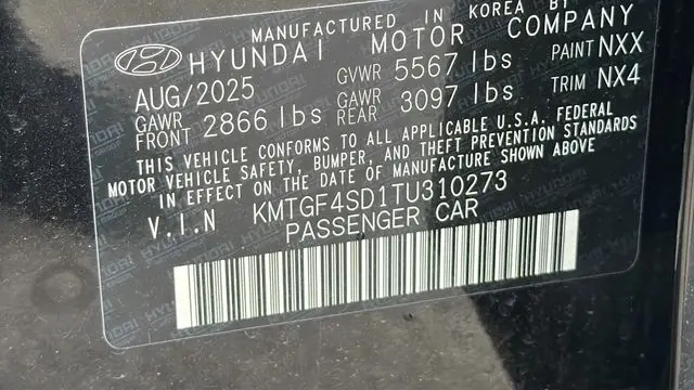 2026 Genesis G80 3.5T Prestige Black