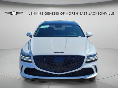 Photo of a 2026 Genesis G80 AWD 3.5T Prestige Black 4DR Sedan for sale
