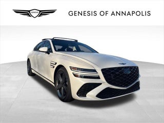 2026 Genesis G80 with Uyuni White Exterior