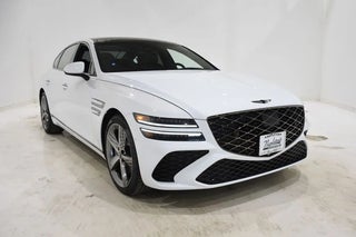 2025 Genesis G80 with Alta White Exterior
