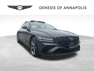 2026 Genesis G80 with Makalu Gray Exterior