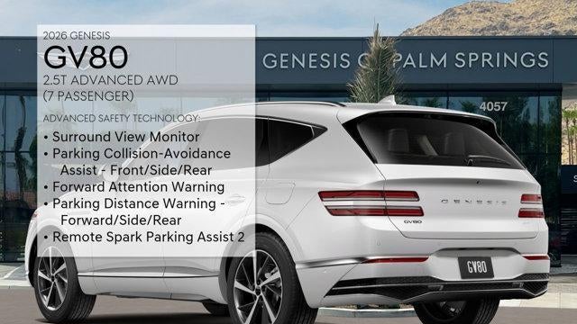 2026 Genesis GV80 2.5T Advanced