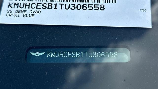 2026 Genesis GV80 2.5T Prestige