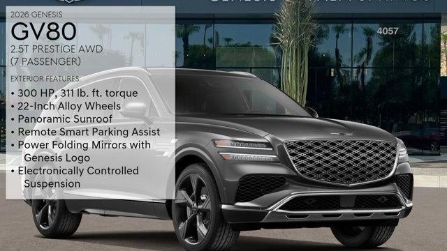 2026 Genesis GV80 2.5T Prestige