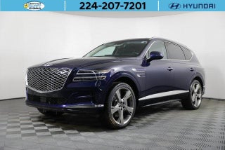2021 Genesis GV80 with Adriatic Blue Exterior