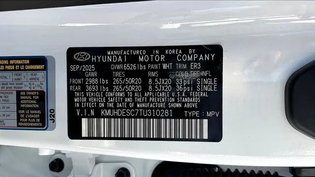 2026 Genesis GV80 3.5T Advanced