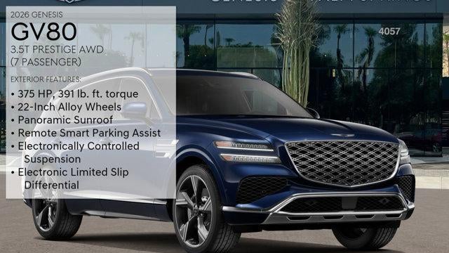 2026 Genesis GV80 3.5T Prestige