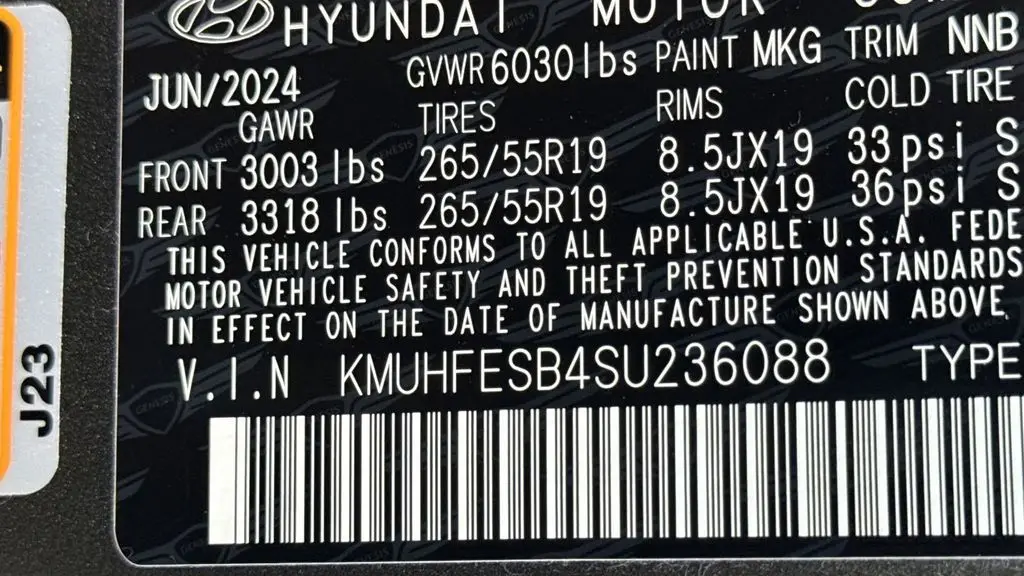 2025 Genesis GV80 2.5T Standard