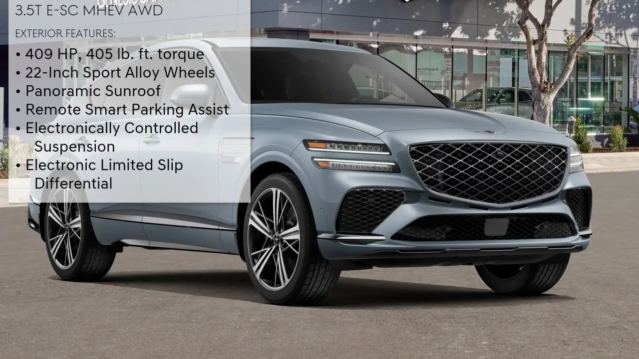 2026 Genesis GV80 Coupe 3.5T E-SC