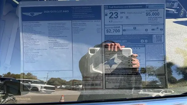 2026 Genesis GV70 2.5T Standard