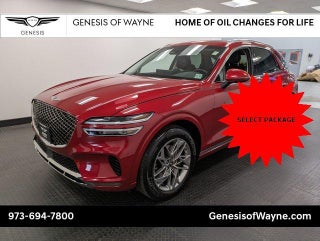 2022 Genesis GV70 with Mauna Red Exterior