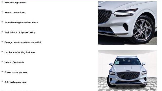 2025 Genesis GV70 2.5T Standard