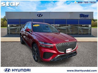 2023 Genesis GV70 with Mauna Red Exterior