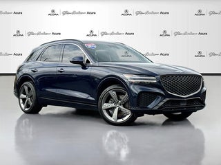 2022 Genesis GV70 with Adriatic Blue Exterior